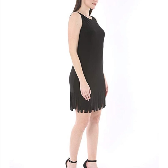 NWT! Bebe Laser Cut Fringe Dress size 12 - Picture 3 of 5